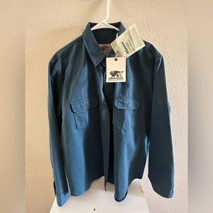 NWT Indigofera Alamo shirt SZ Large
